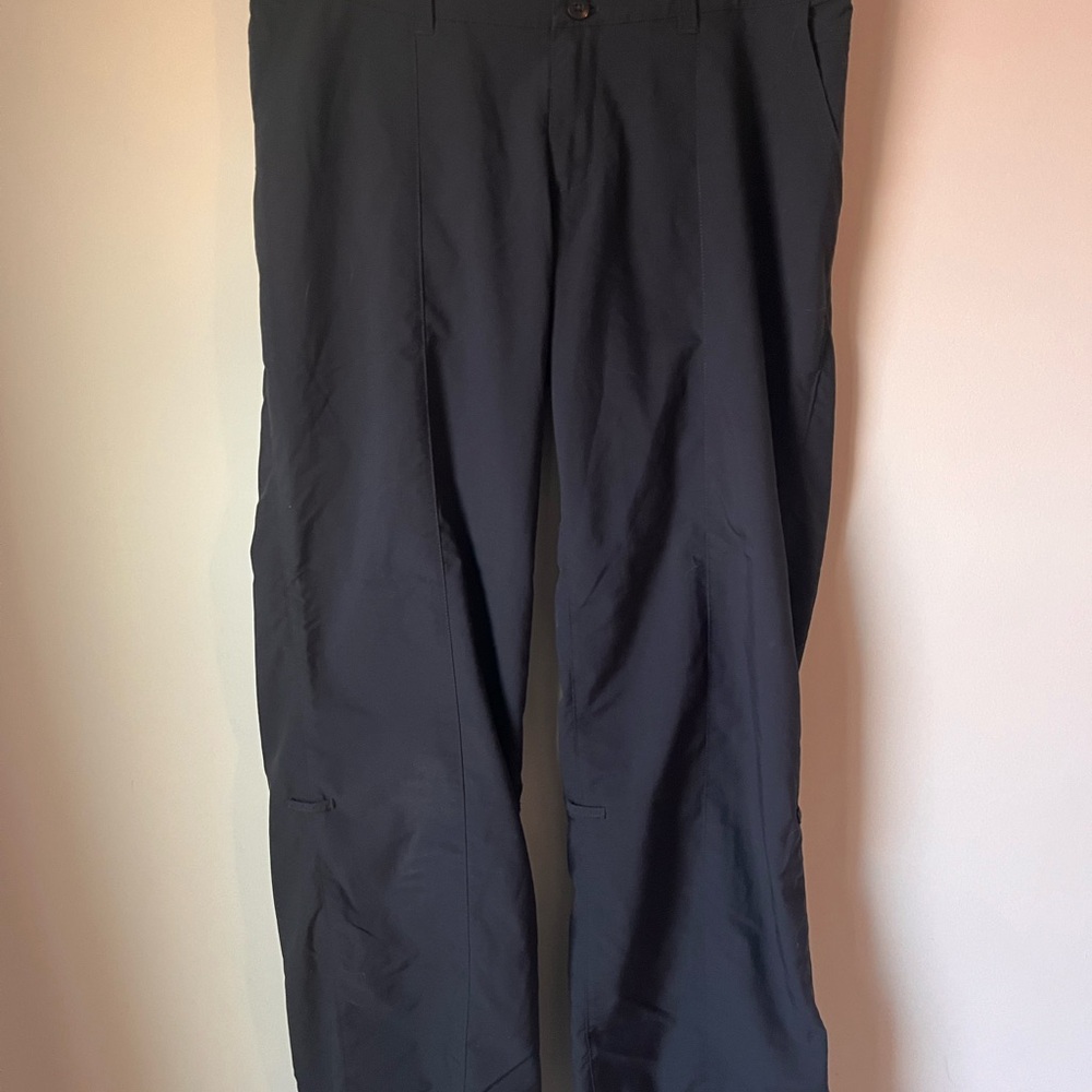 Patagonia women’s hiking pants nylon size 8 black adjustable length